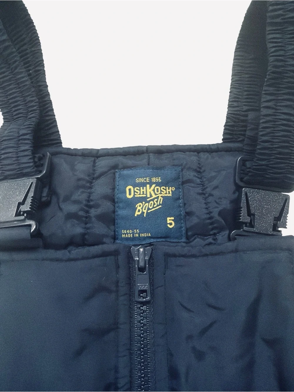 Oshkosh Snow Bibs Winter Insulated Ski Snow Pants Outdoor Navy Toddler Size 5